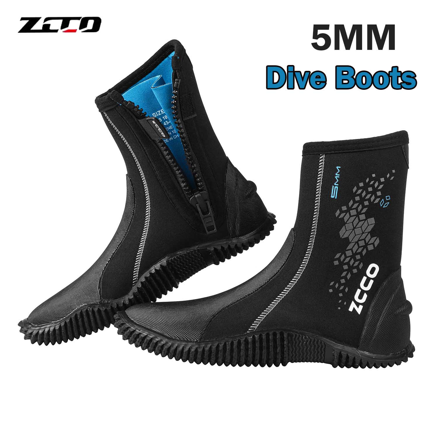 Snorkel Dry Top - Nieuwe 5MM Neopreen Duiklaarzen, Duiken, Snorkelen,