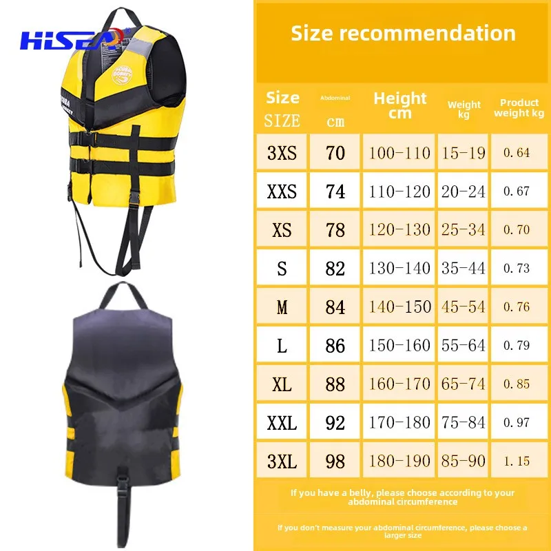 Familievest Zwemmen Raften Vis - Life Jacket Buoyancy recensie en prijs