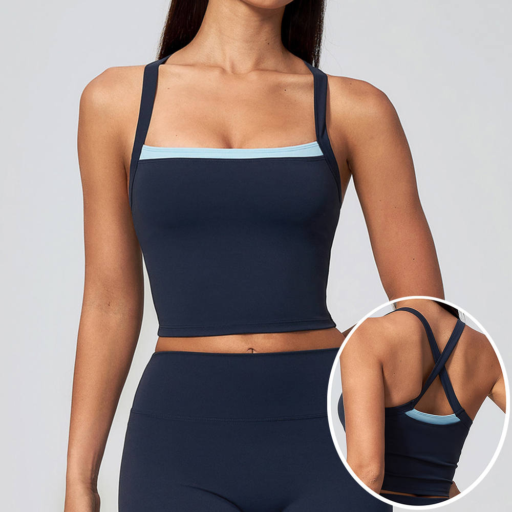 Dames Criss Cross Back Yoga Ta - Aquatic Gym recensie en prijs