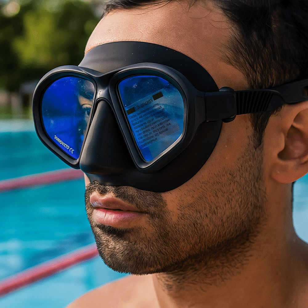 Duikmasker van gehard glas, op - Snorkel Dry Top recensie en prijs